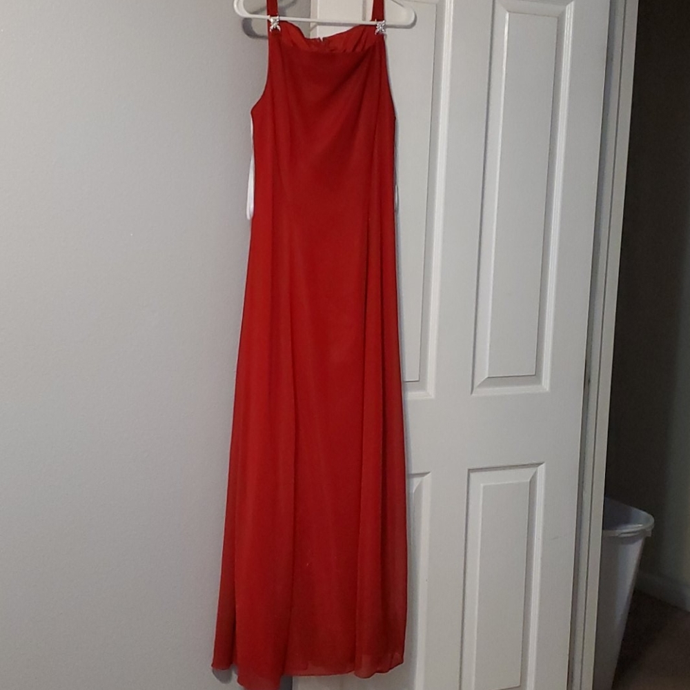 Red dress